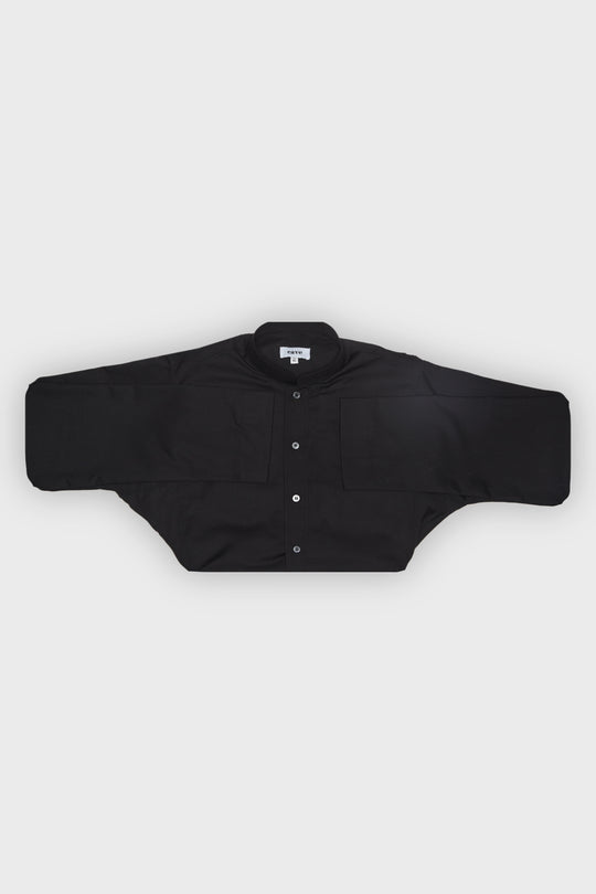 Black Classic Collar Thobe