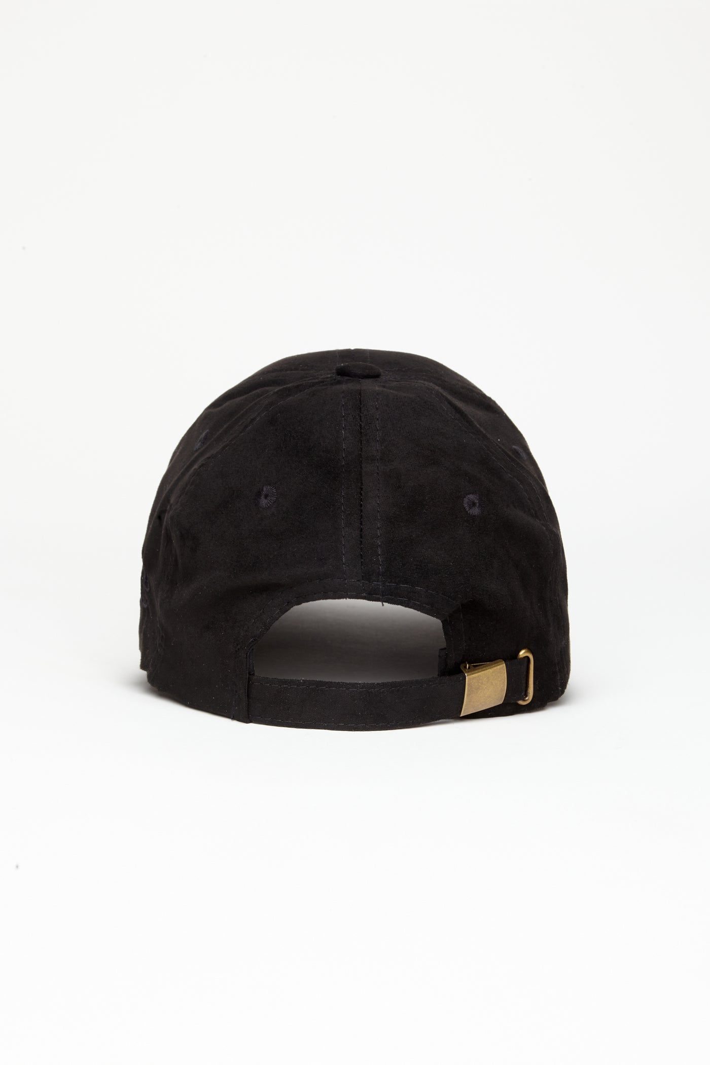 Black Suede Patience Arabic Cap