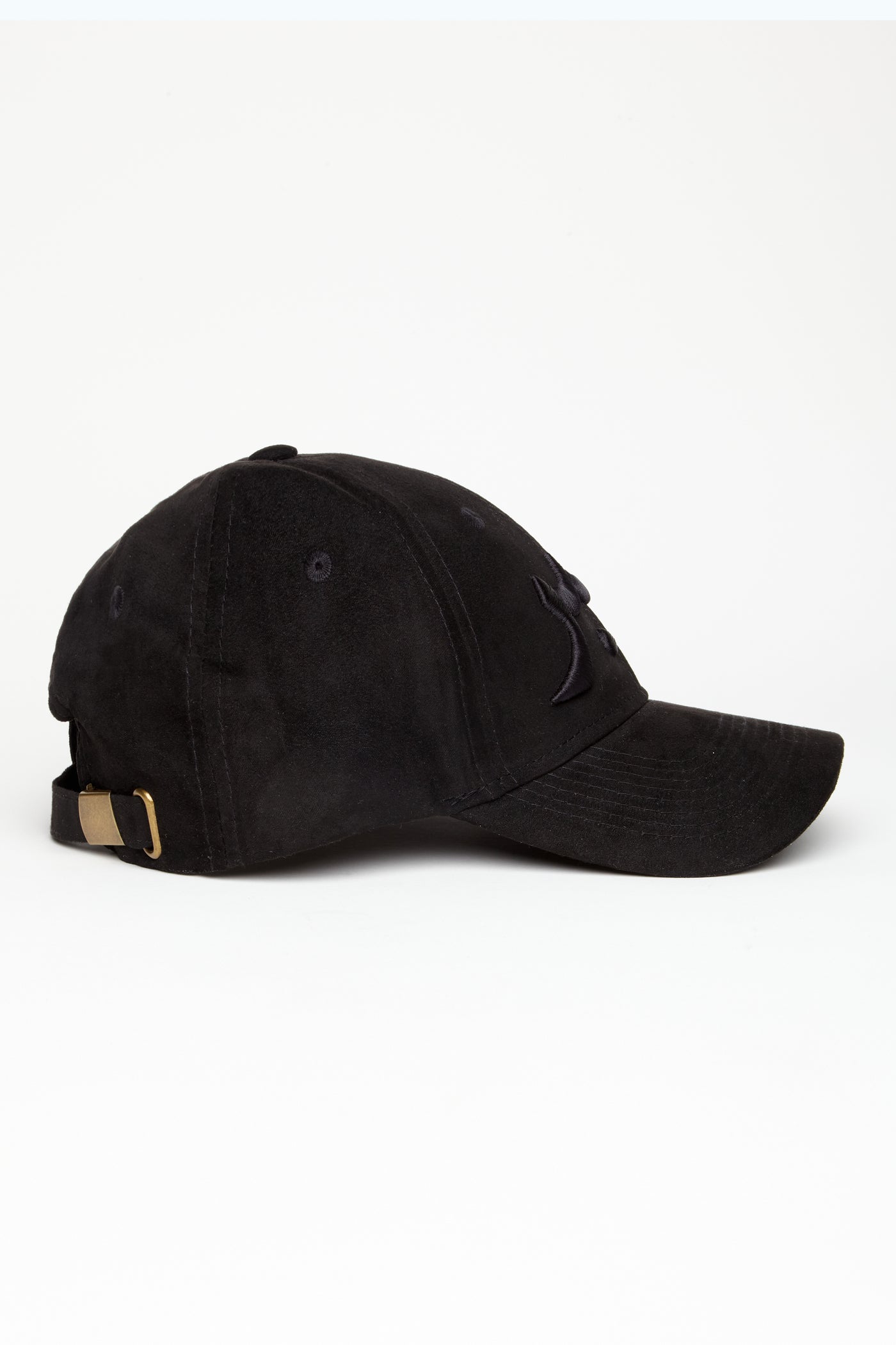 Black Suede Patience Arabic Cap