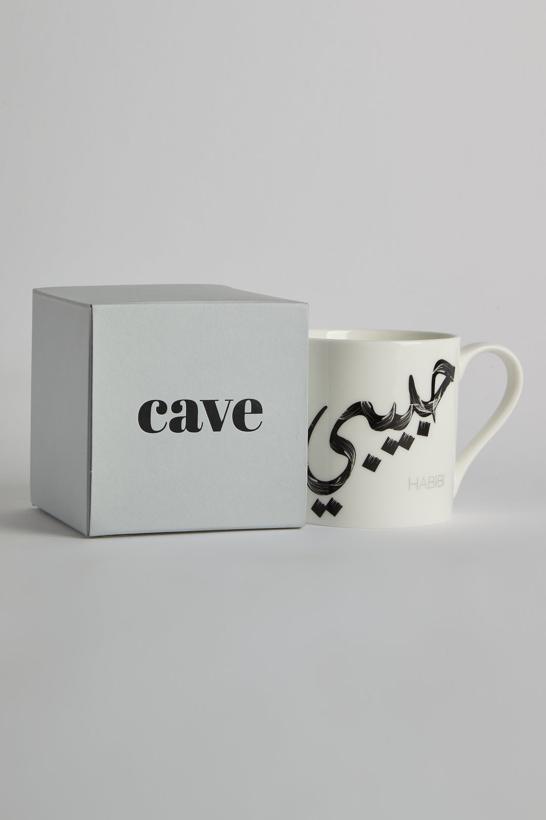 Habibi Calligraphy Bone China Mug