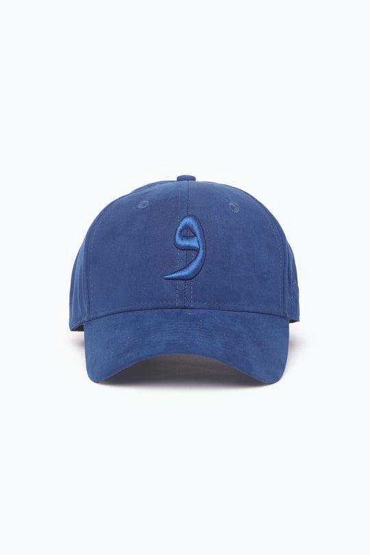 Casquette Arabe en Daim Bleu Marine