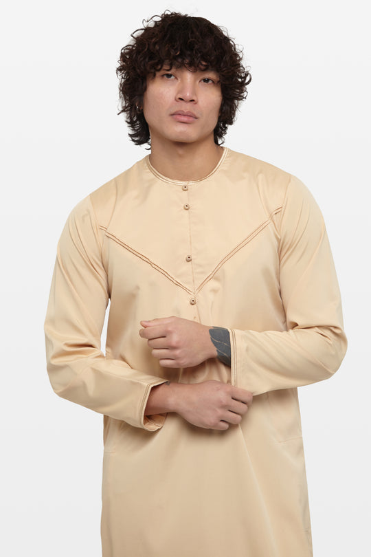 Beige Emirati Thobe