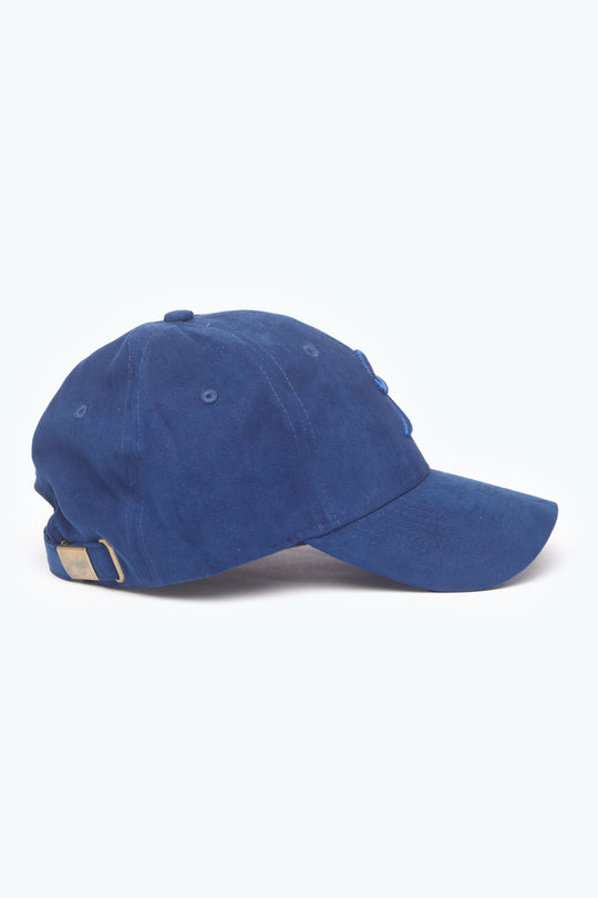 Casquette Arabe en Daim Bleu Marine