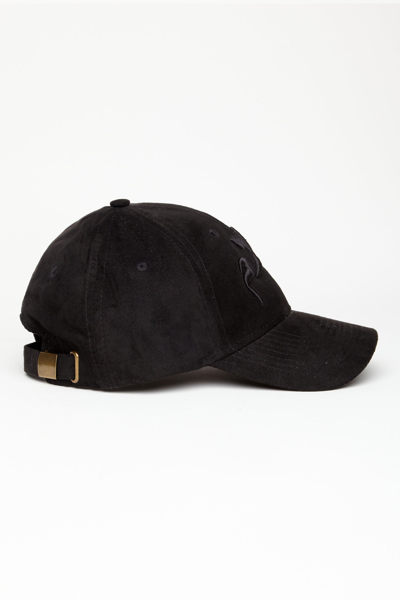 Black Suede Peace Arabic Cap