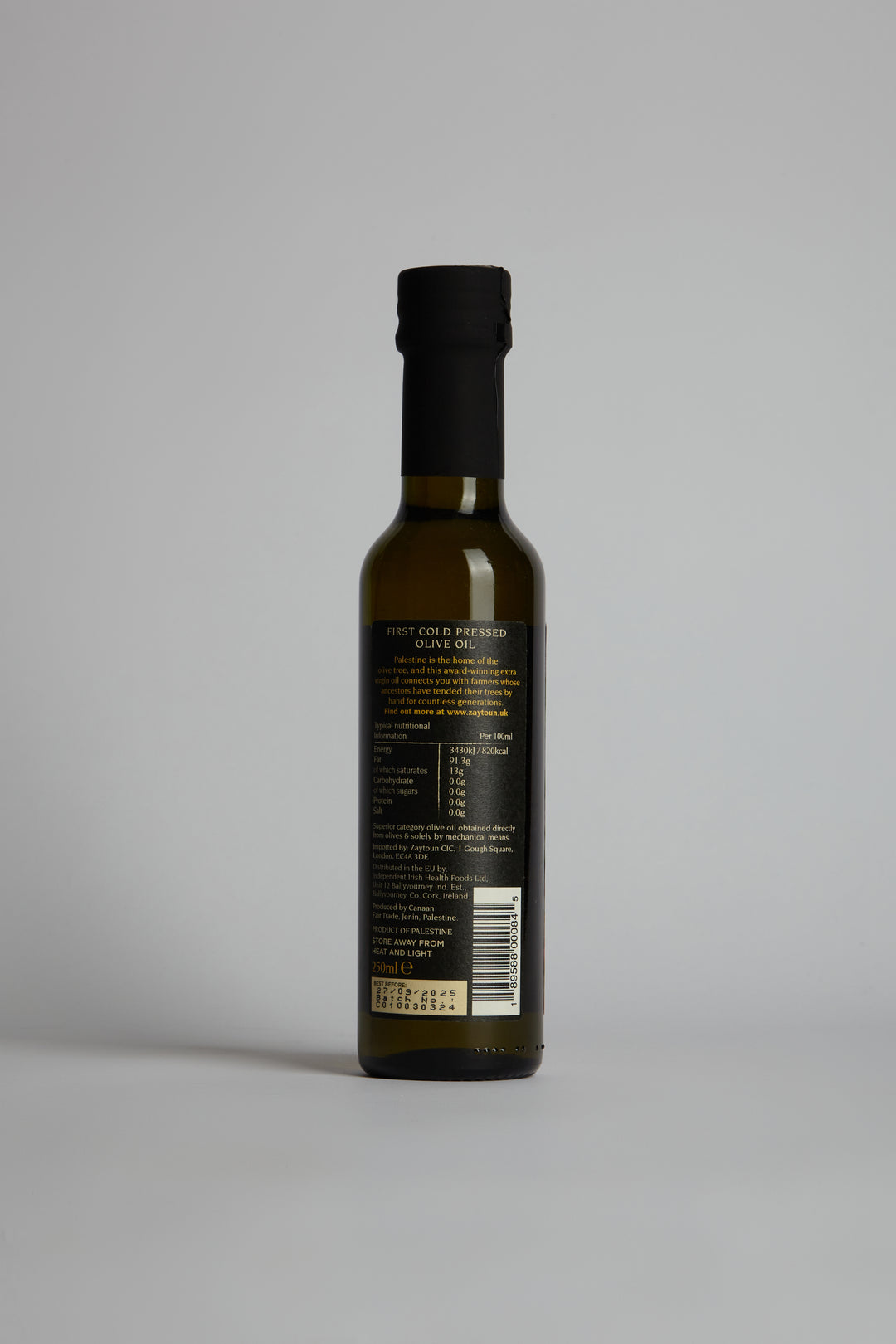 Zaytoun Extra Virgin Olive Oil