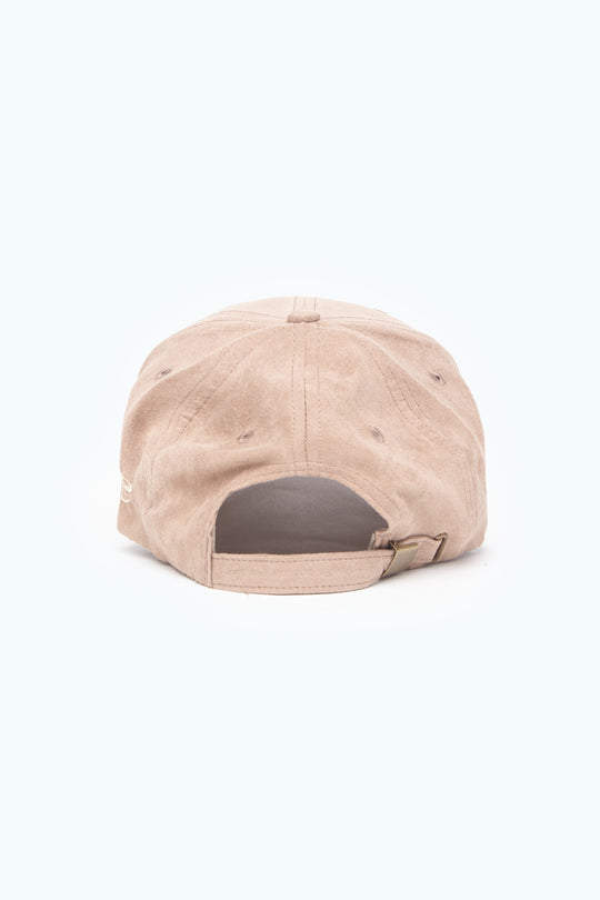 Beige Suede Arabic Cap