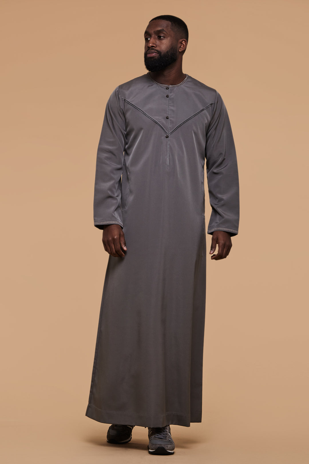 Charcoal Omani Thobe