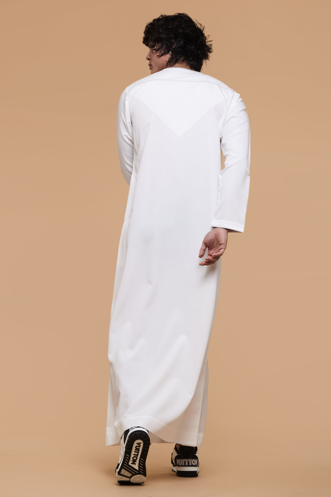 Triple White Omani Thobe