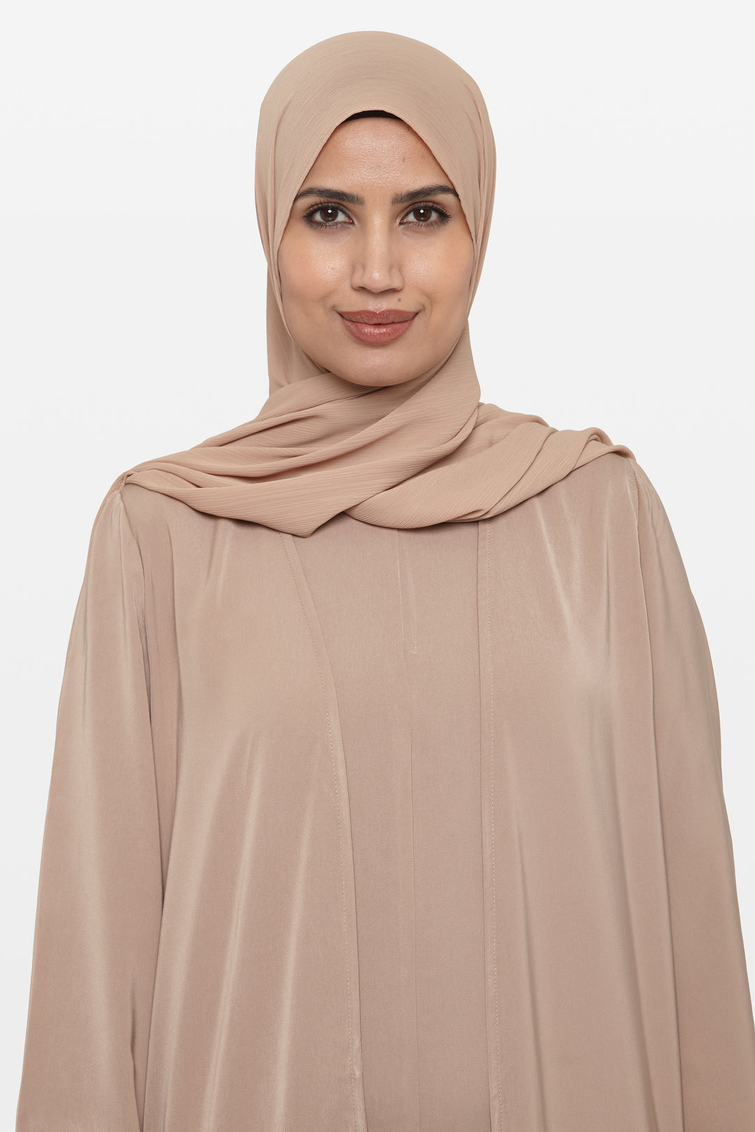 Caramel Brown Crinkle Soft Crepe Hijab