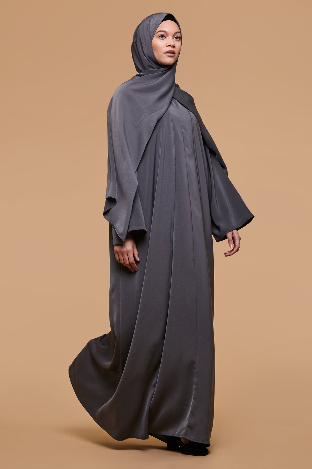 Charcoal Soft Touch Kimono