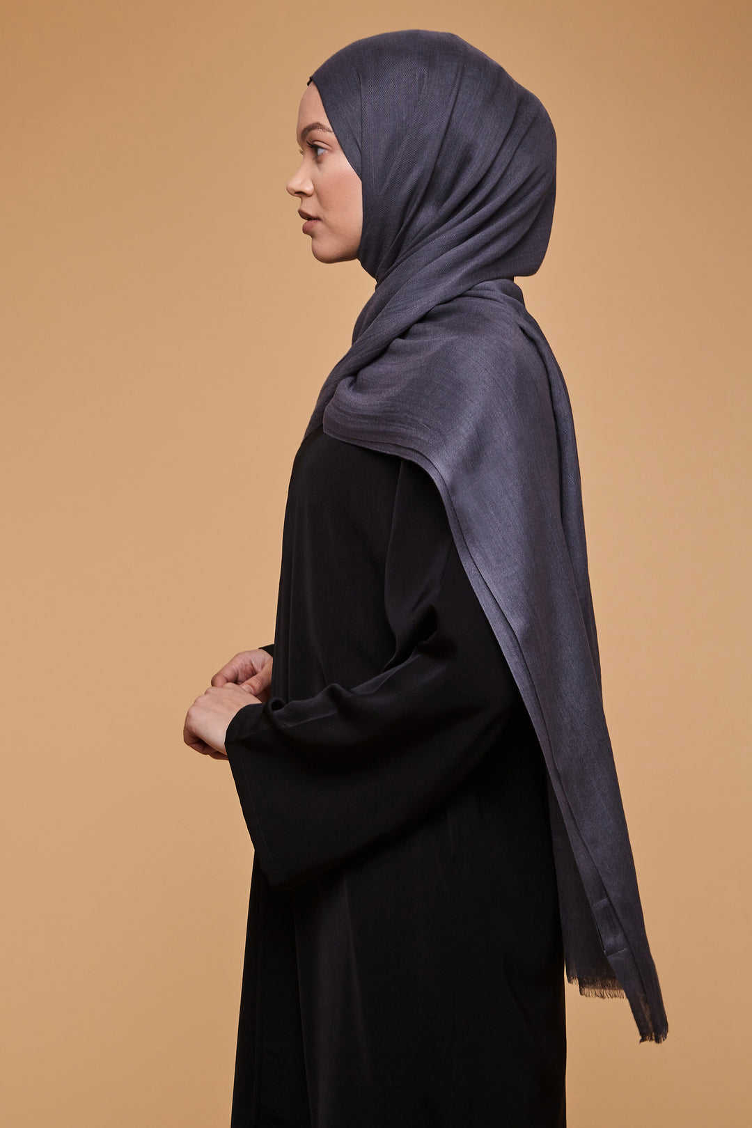 Charcoal Lenzing Modal Hijab