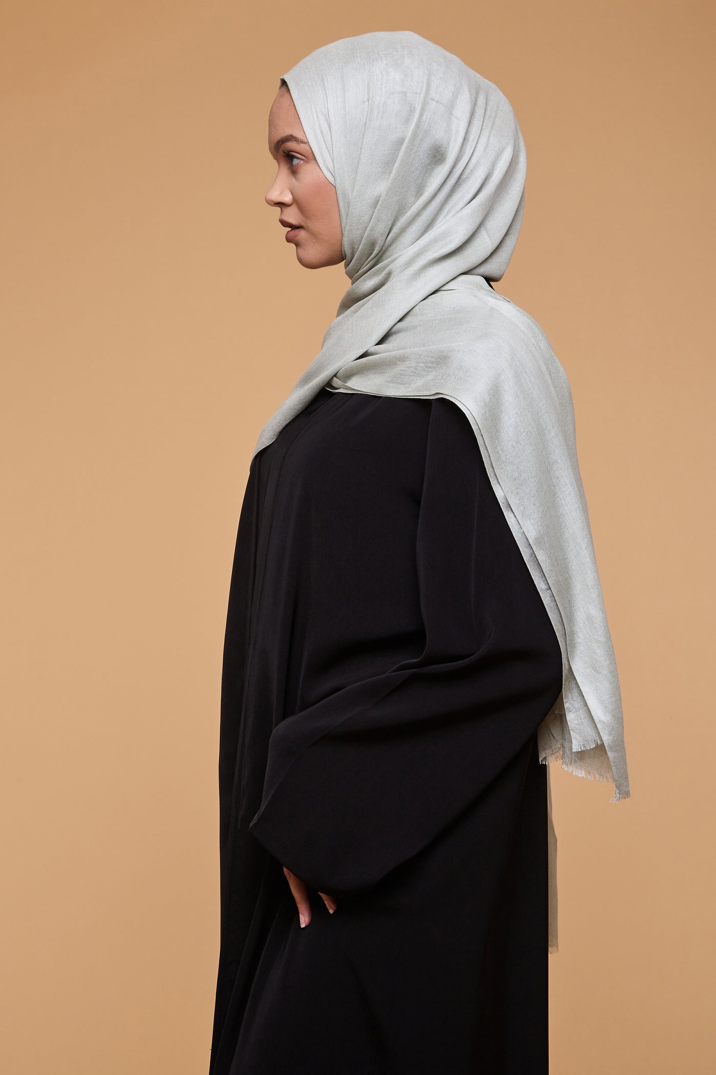 Foggy Grey Lenzing Modal Hijab