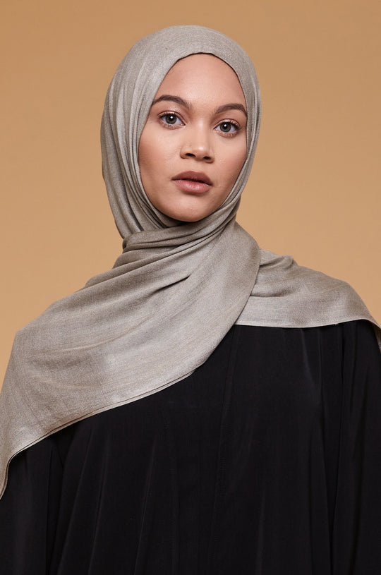 Latte Lenzing Modal Hijab