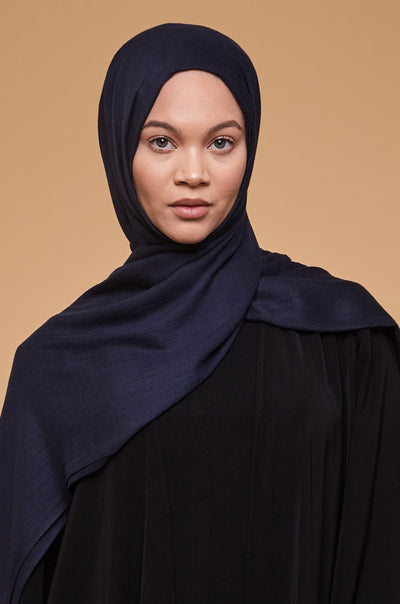 Maritime Blue Lenzing Modal Hijab