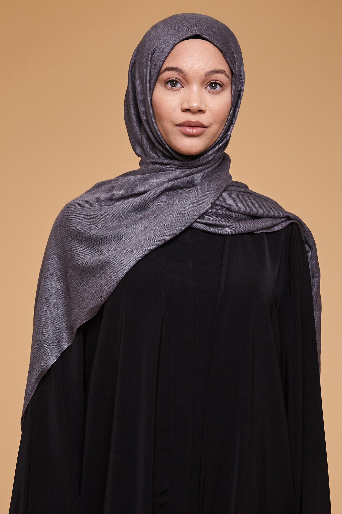 Shadow Charcoal Lenzing Modal Hijab