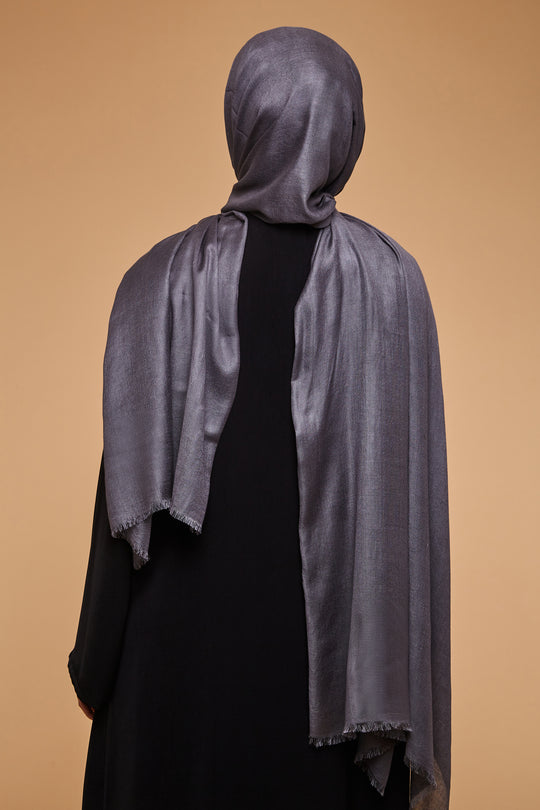 Shadow Charcoal Lenzing Modal Hijab