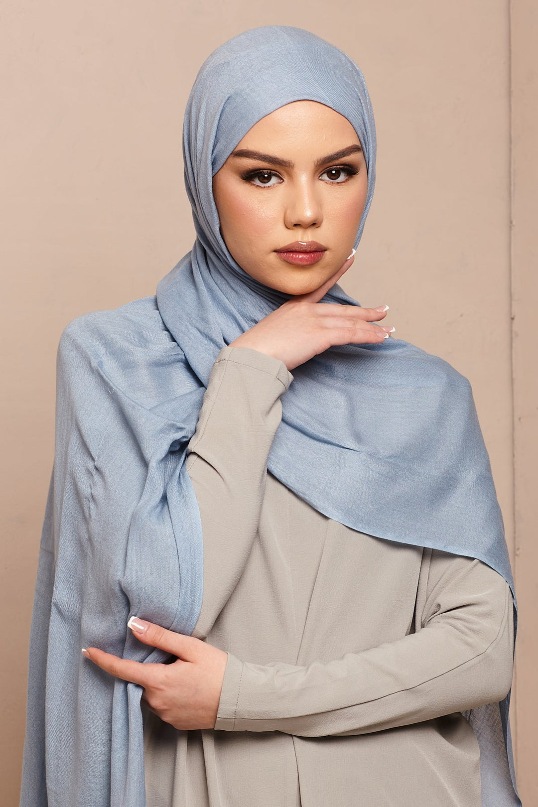 Airy Blue Lenzing Modal Hijab - CAVE