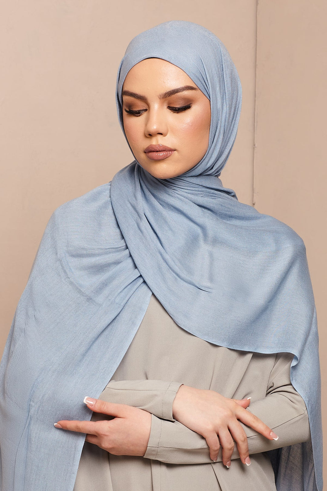 Airy Blue Lenzing Modal Hijab - CAVE