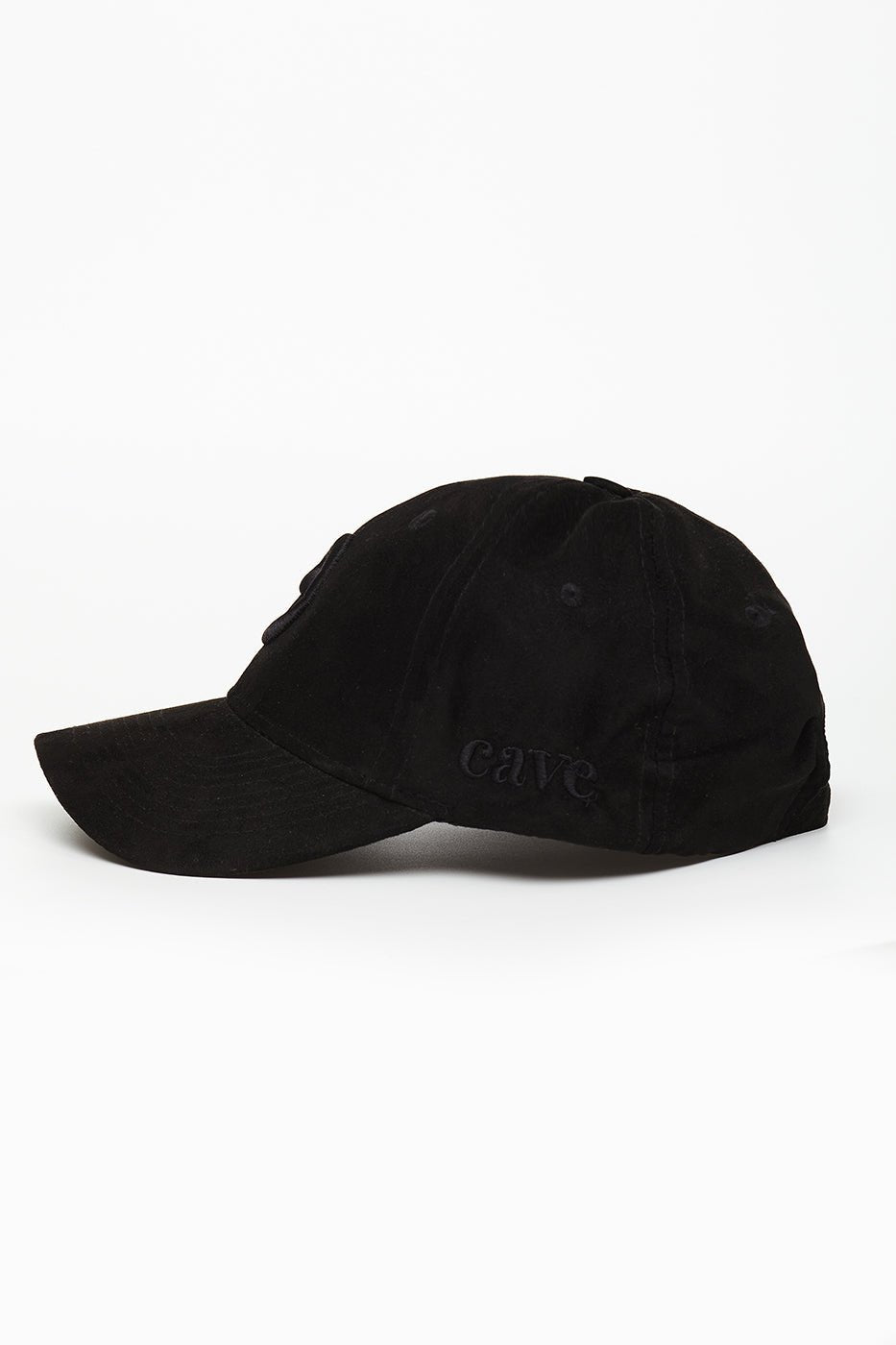 Black Suede Arabic Cap - CAVE