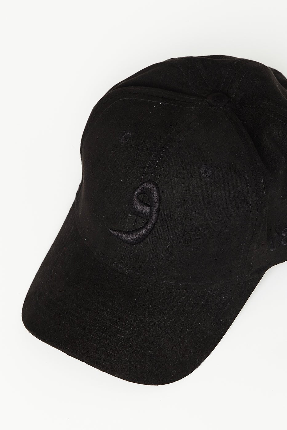 Black Suede Arabic Cap - CAVE