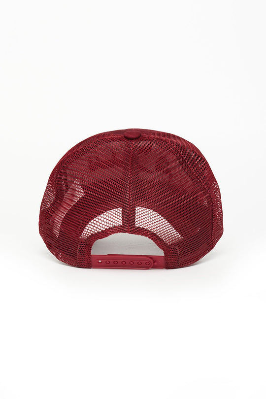 Burgundy Peace Arabic Cap - CAVE