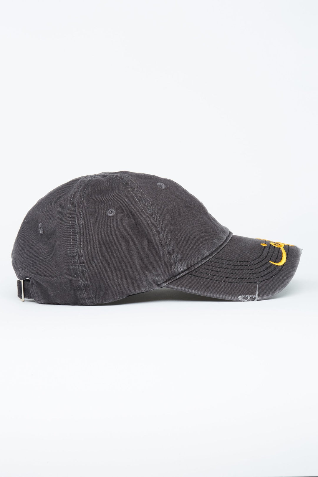 Charcoal Acid Wash Cave Arabic Cap - CAVE