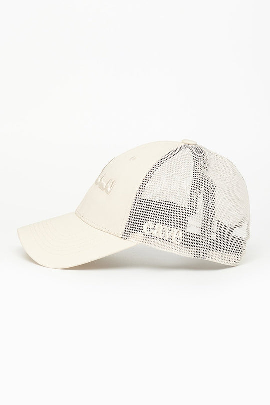 Cream Peace Arabic Cap - CAVE