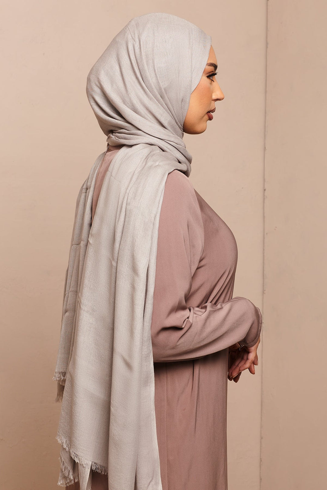 Quite Grey Lenzing Modal Hijab - CAVE