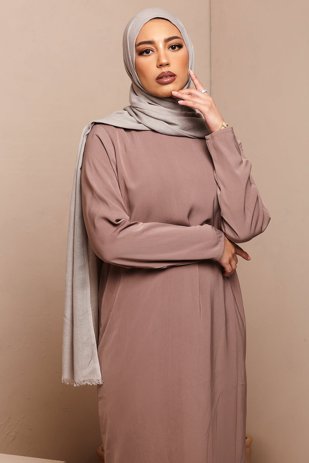 Quite Grey Lenzing Modal Hijab - CAVE