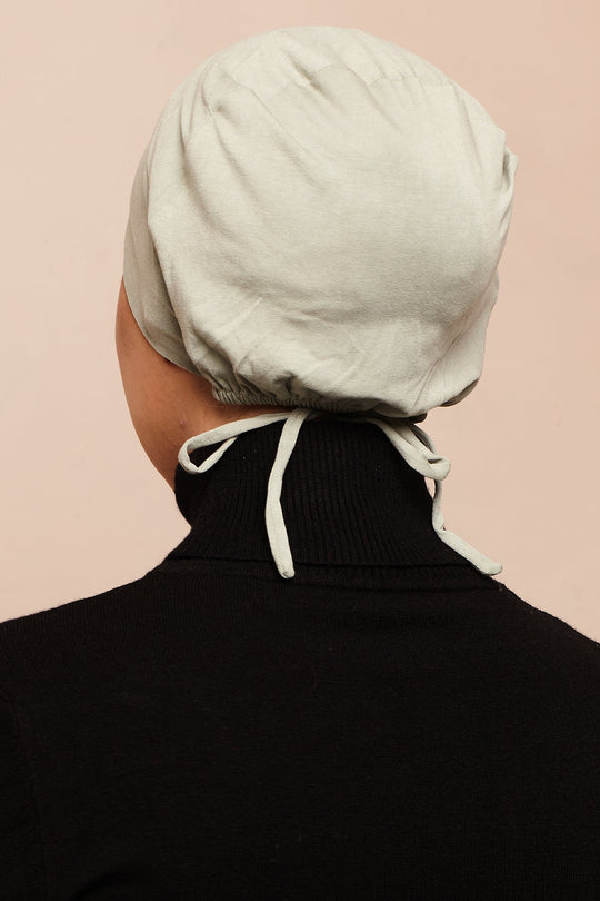 Shadow Khaki Bamboo Jersey Hijab Cap - CAVE